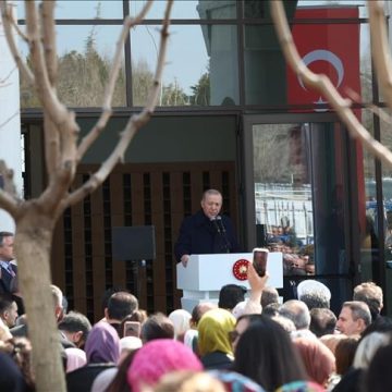أردوغان يفتتح مسجد الحاج إبراهيم دمير في أنقرة