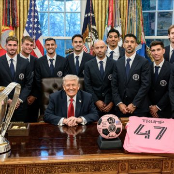 ميسي وإنتر ميامي في ضيافة ترامب بالبيت الأبيض بعد التتويج بالدوري الأمريكي وإشادة خاصة بالأهلي المصري