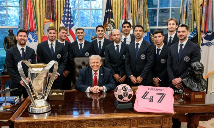ميسي وإنتر ميامي في ضيافة ترامب بالبيت الأبيض بعد التتويج بالدوري الأمريكي وإشادة خاصة بالأهلي المصري