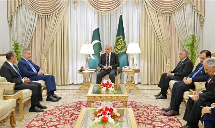 رئيس وزراء باكستان يستقبل وزيري خارجية تركيا ومصر