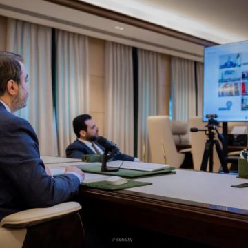 الشيباني يشارك في اجتماع مجلس الجامعة العربية عبر الاتصال المرئي