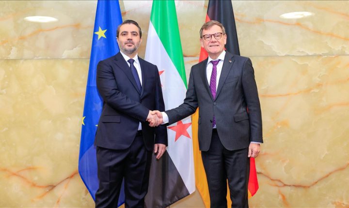 الشيباني يبحث مع نظيره الألماني إعمار سوريا والتطورات الإقليمية
