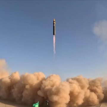 إيران تعلن إطلاق رشقة صاروخية جديدة باتجاه إسرائيل