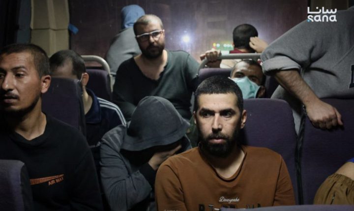 إطلاق سراح موقوفين ومعتقلين بين الحكومة السورية و ب  ك ك الإرهابي بإشراف الفريق الرئاسي