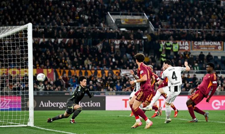 يوفنتوس ينجو من خسارة أمام روما وميلان يحقق فوزًا صعبًا على كريمونيزي في الدوري الإيطالي