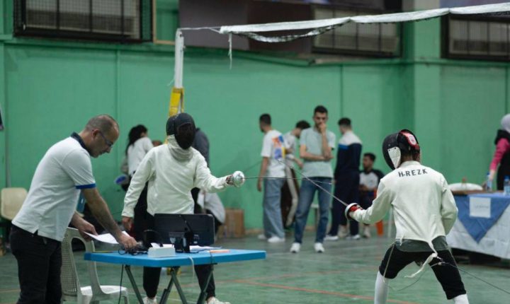 انطلاق بطولة الجمهورية للمبارزة بدمشق بمشاركة 67 لاعباً