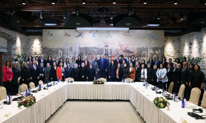 أردوغان يستقبل الجناح النسائي لـ”الأحزاب السياسية الآسيوية”