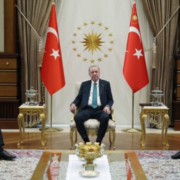 أردوغان يستقبل الأمين العام لحلف الناتو