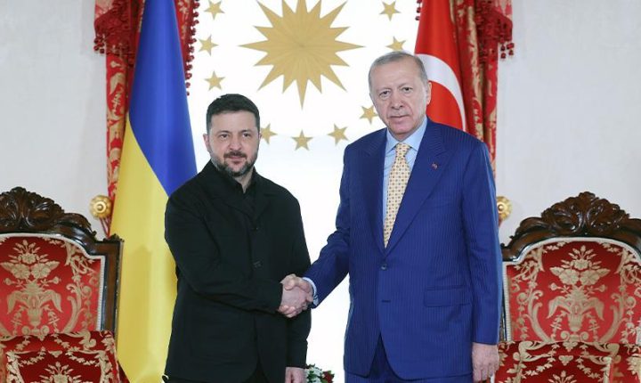 أردوغان يستقبل زيلينسكي في إسطنبول