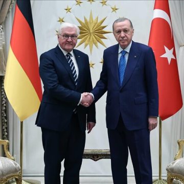 أردوغان ونظيره الألماني يبحثان العلاقات الثنائية وقضايا إقليمية ودولية