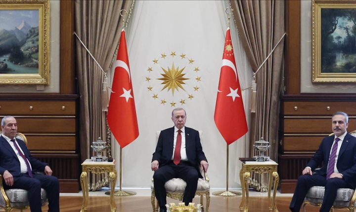 أردوغان يستقبل نائب الرئيس الفلسطيني