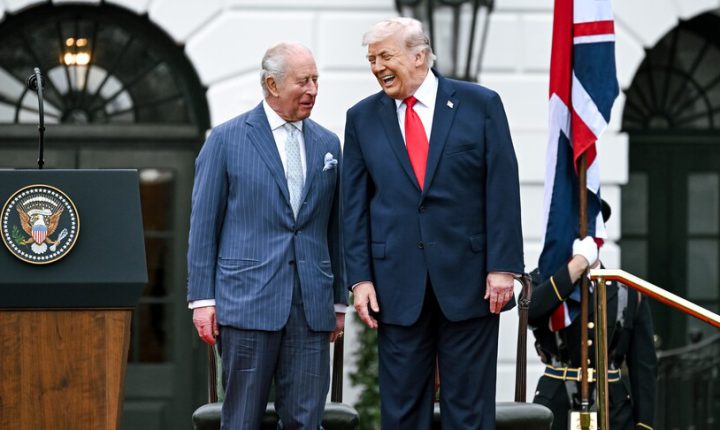 ترامب يدعي التوافق مع ملك بريطانيا على منع إيران من امتلاك سلاح نووي