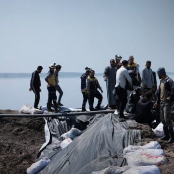 وزارة الطوارئ السورية تعلن إخلاء محتملاً لأهالي “تل العقارب” جنوبي حلب بسبب السيول