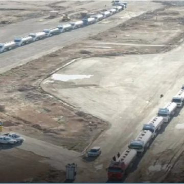 رئيس الهيئة العامة للمنافذ والجمارك يفتتح منفذ التنف – الوليد الحدودي مع العراق