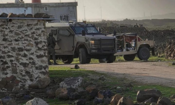 اعتداءات جديدة لجيش الاحتلال الإسرائيلي في ريف القنيطرة الغربي