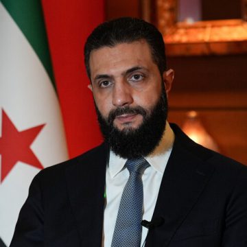 الشرع: أي اعتراف بأحقية إسرائيل بالجولان المحتل “باطل”