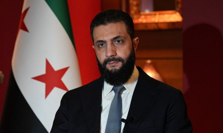 الشرع: أي اعتراف بأحقية إسرائيل بالجولان المحتل “باطل”