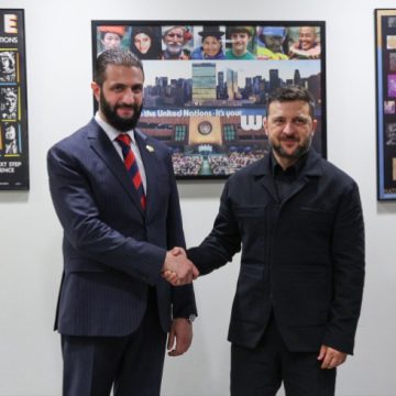 زيلينسكي يصل إلى دمشق لإجراء مباحثات مع  الشرع بالتزامن مع زيارة فيدان