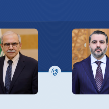 الشيباني وسلام يبحثان التطورات الإقليمية والتنسيق المشترك بين سوريا ولبنان