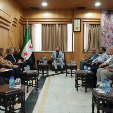 محافظ حلب يبحث مع برنامج الأمم المتحدة للإسكان تسريع مشاريع الإسكان