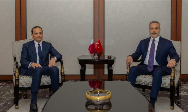 وزير الخارجية التركي يبحث مع نظيره القطري تطورات المنطقة