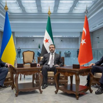 اجتماع ثلاثي في دمشق يجمع الشيباني ووزيري خارجية تركيا وأوكرانيا