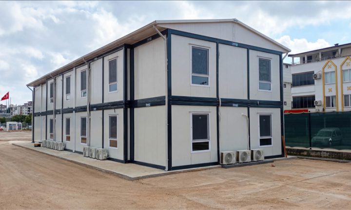 مبنى مكاتب جاهز في 3 أيام من كارمود التركية