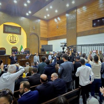 بدء المحاكمة العلنية للمجرم عاطف نجيب بدمشق