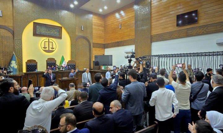 بدء المحاكمة العلنية للمجرم عاطف نجيب بدمشق