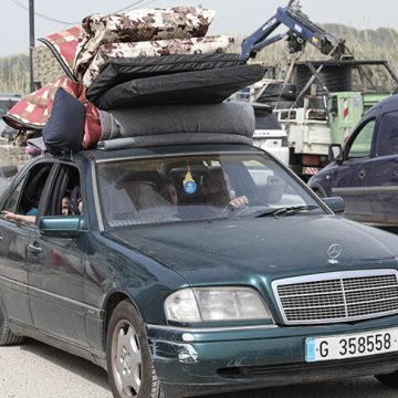 نزوح واسع جنوبي لبنان جراء قصف إسرائيلي غداة إيعاز نتنياهو بالتصعيد