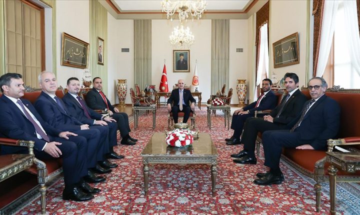 رئيس البرلمان التركي يستقبل سفراء دول الخليج والأردن بأنقرة