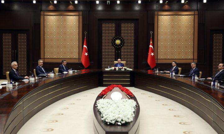 أردوغان يترأس اجتماع مجلس الأمن السيبراني