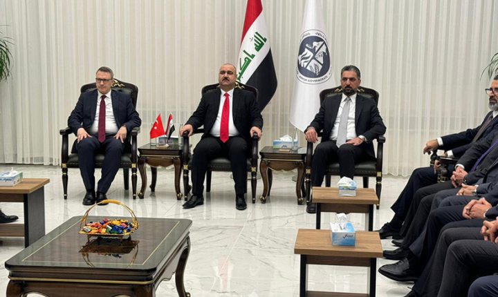 سفير تركيا لدى العراق يلتقي محافظ كركوك الجديد