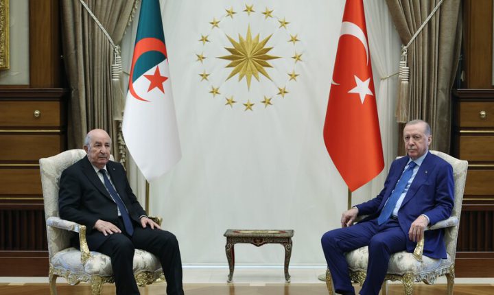 أردوغان: مصممون على تطوير تعاوننا مع الجزائر في عدة مجالات استراتيجية