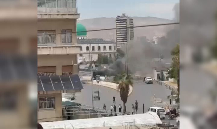 انفجار قرب مبنى إدارة التسليح شرق دمشق