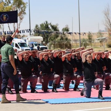 الأردن يُخرّج 300 عنصر من قوى الأمن الداخلي السوري