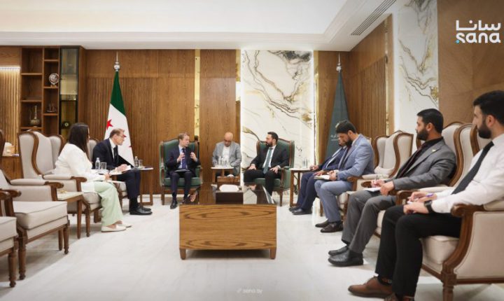 نائب وزير الداخلية السوري يبحث مع وفد فرنسي تطوير التعاون الأمني المشترك