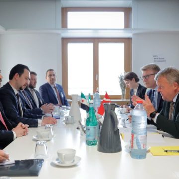 الشيباني يبحث مع وزير خارجية الدنمارك توسيع التعاون السياسي والإنساني في بروكسل