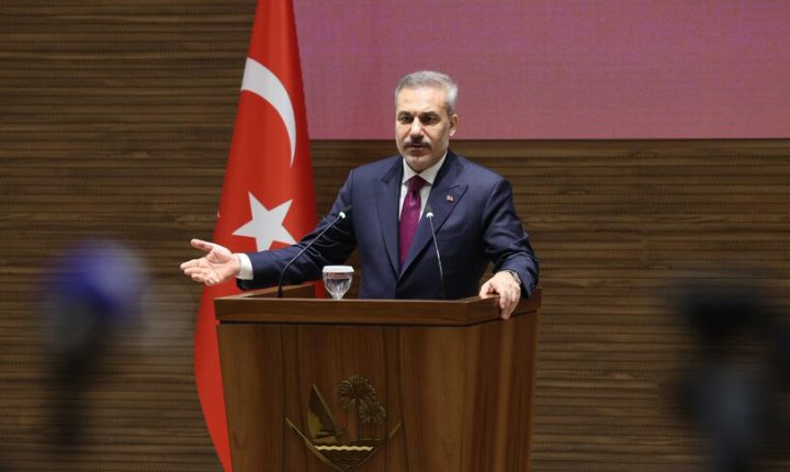 فيدان: التوسع الإسرائيلي يمثل المشكلة الأولى لاستقرار منطقتنا