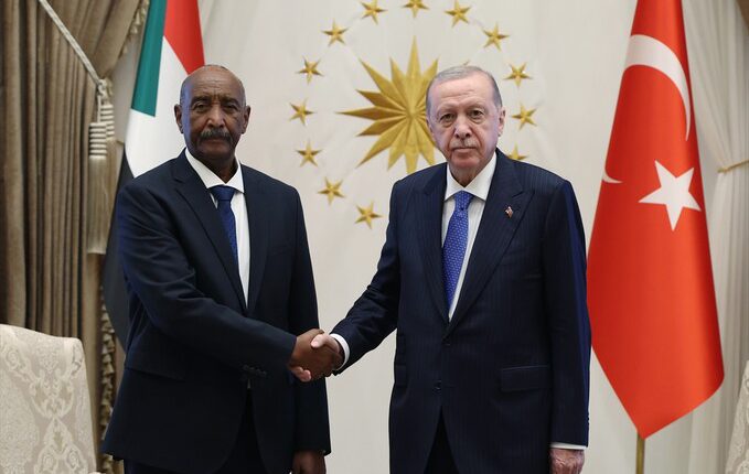 أردوغان يستقبل البرهان في أنقرة