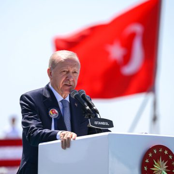 أردوغان: لأول مرة نصدر سفينة حربية إلى دولة في الناتو والاتحاد الأوروبي