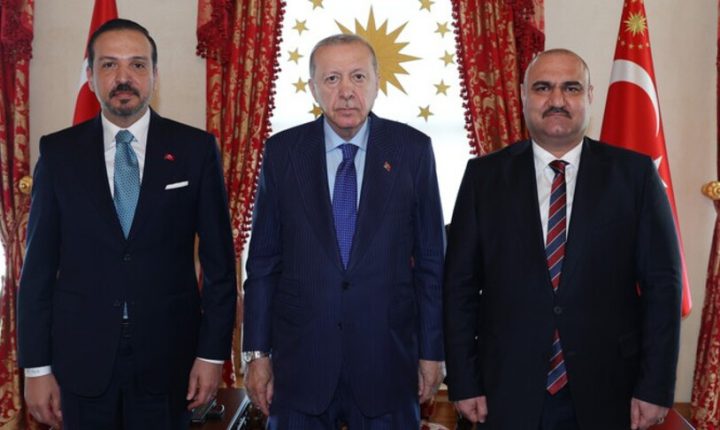 أردوغان يلتقي محافظ كركوك في إسطنبول