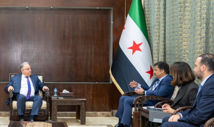 برنية يبحث مع مؤسسة التمويل الدولية تمويل مشاريع استراتيجية في سوريا