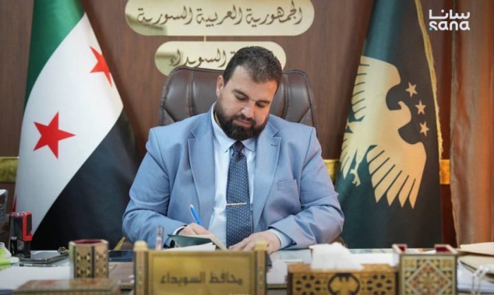 البكور يعلن فتح طريق السويداء – المزرعة أمام حركة المركبات ‏والمواطنين