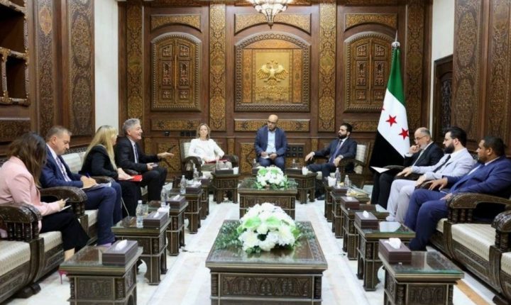 وزير الداخلية السوري يبحث مع وفد من البعثة الأوروبية لدى سوريا آليات تطوير التعاون الدولي