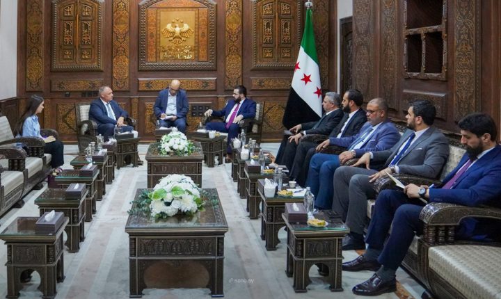 الداخلية السورية تبحث مع وفد ألماني تعزيز التنسيق الأمني وتطوير التعاون
