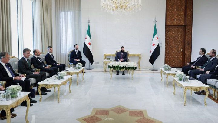 الشرع يستقبل بدمشق وزيري الخارجية والهجرة الهولنديين