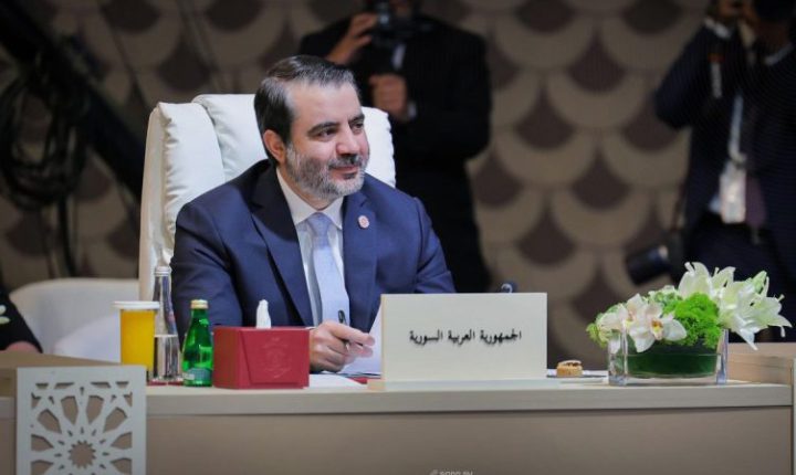 الشيباني يشارك في أعمال الاجتماع التشاوري العربي في عمّان و يلتقي مسؤولين على هامشه