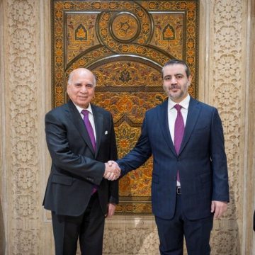 الشيباني يبحث مع نظيره العراقي تعزيز العلاقات الثنائية
