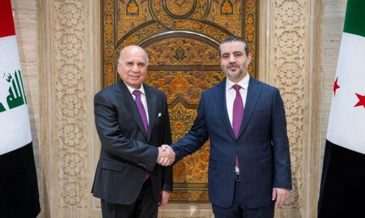 الشيباني يبحث مع نظيره العراقي تعزيز العلاقات الثنائية